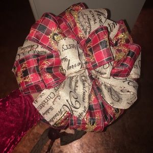 SOLD***Custom Creatively Designed Bows for tree toppers🌲